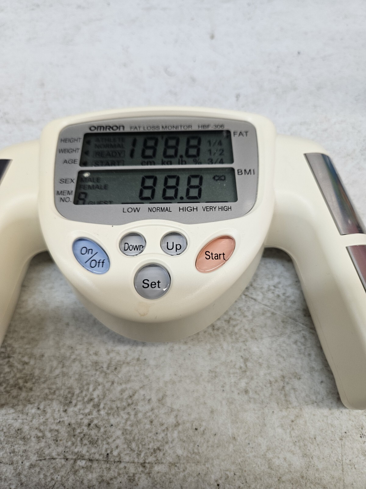 Omron HBF-306 Body Fat Monitor