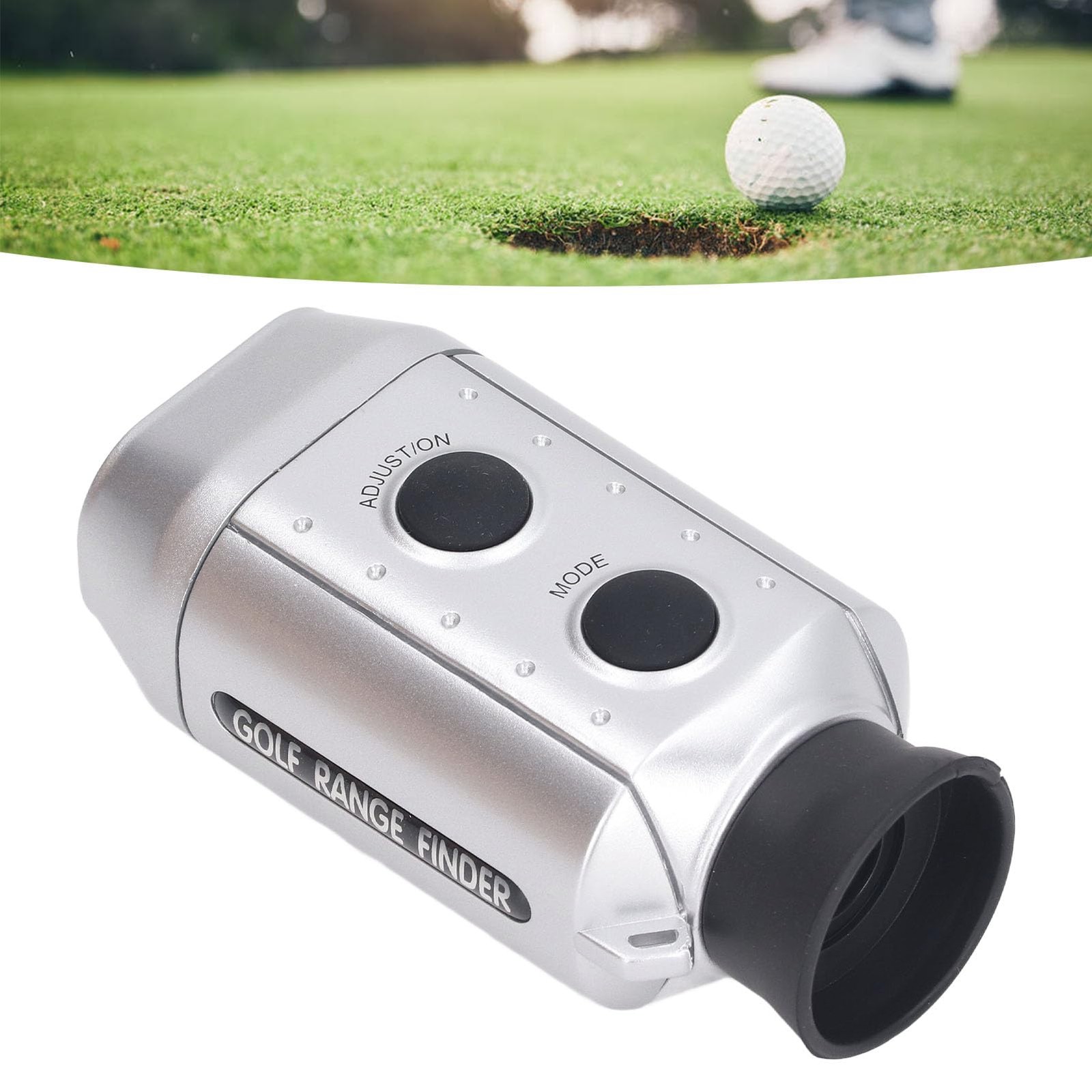 7X 1000 Yard Golf Rangefinder: Accurate Distance Meter with Battery Power