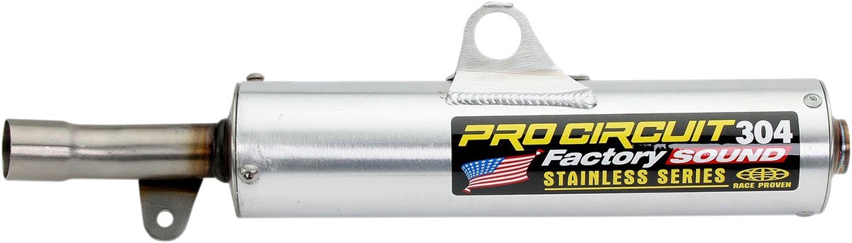 PRO CIRCUIT SY89250-SE 304 Silencer 1989 Yamaha YZ250 Husqvarna WR 250