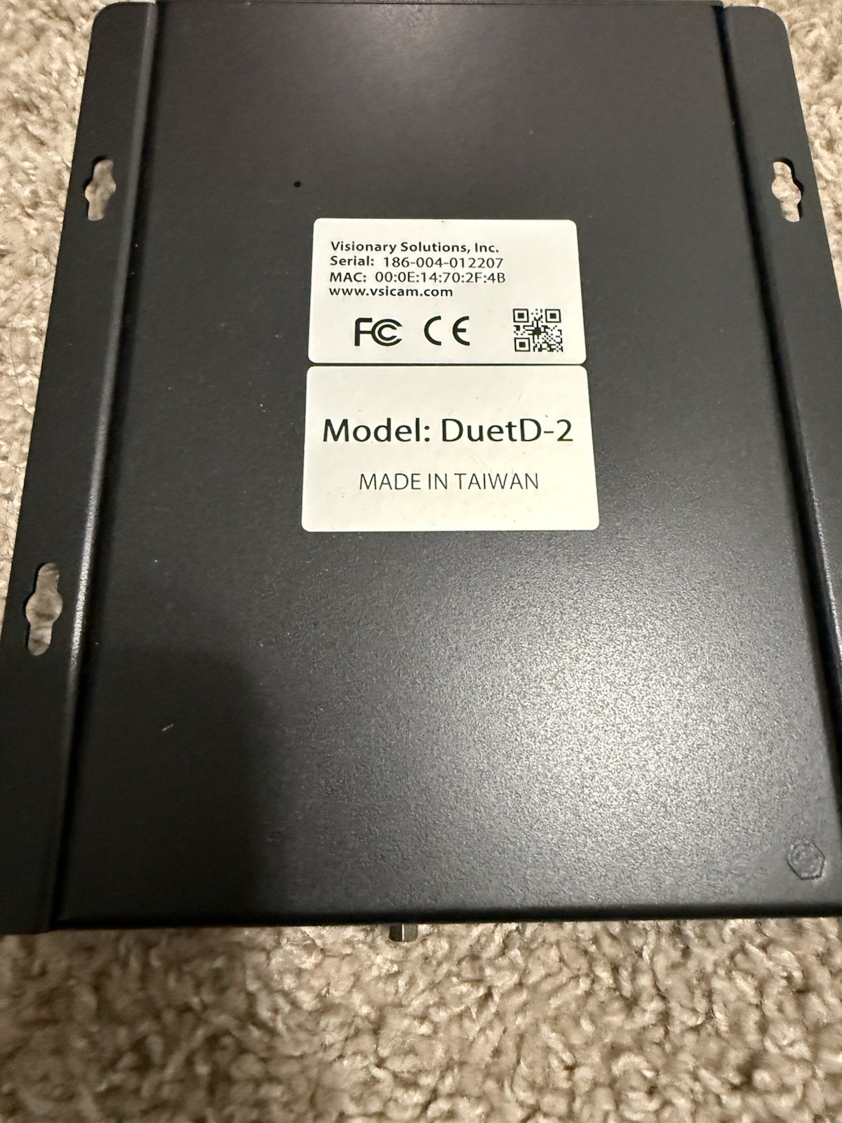 Visionary PacketAV DuetD-2 4K AV Over IP Decoder