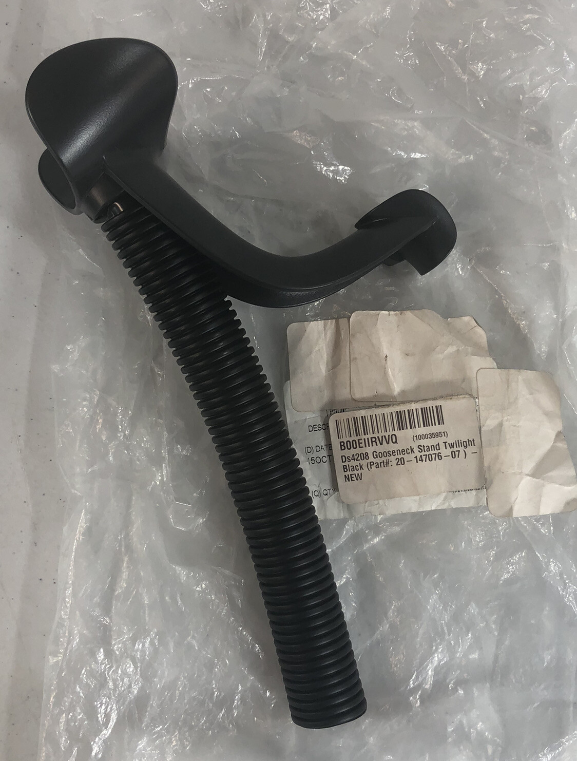 Zebra 20-147076-07 Handheld Scanner Goose Neck Stand Replacement Part for DS4208