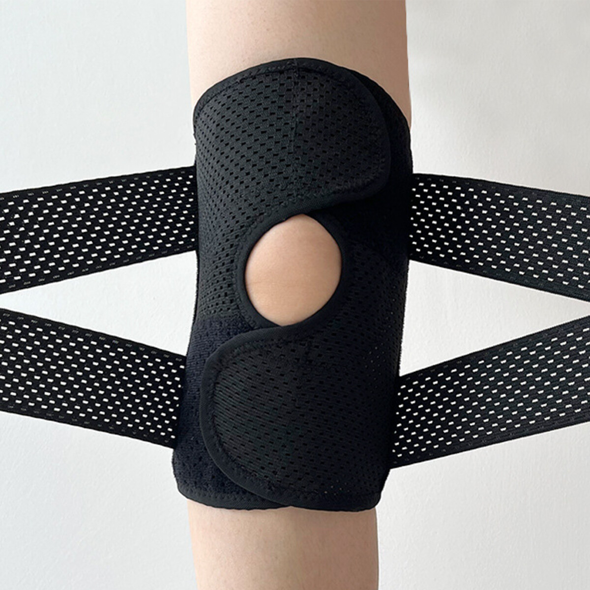 Knee Brace Compression Sleeve Joint Support Sports Patella Stabilizer Wrap 2 PCS