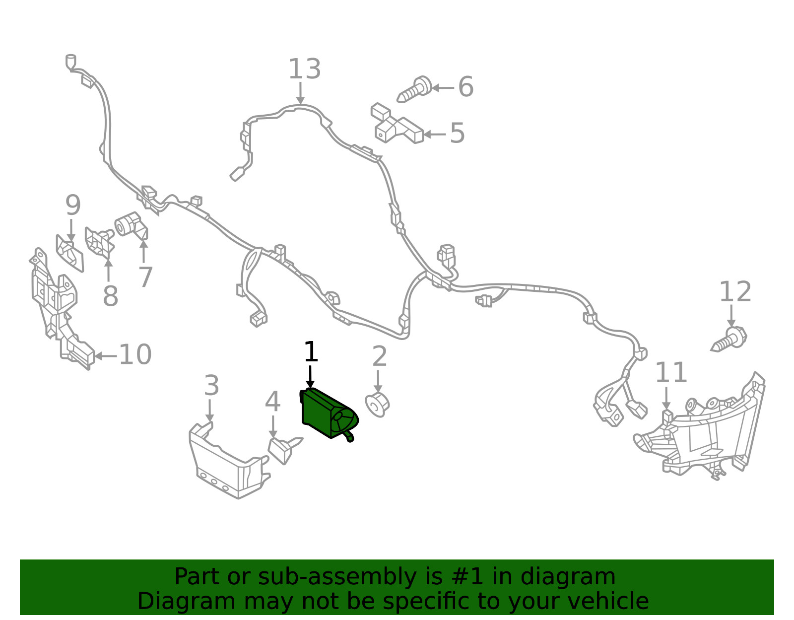 Genuine Mazda Sensor VA45-67-XA0