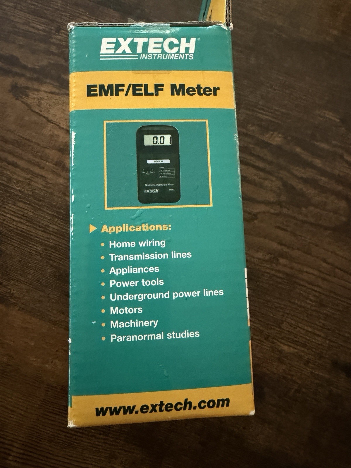 Extech 480823 Extremely Low Frequency Electromagnetic Field Meter EMF Elf