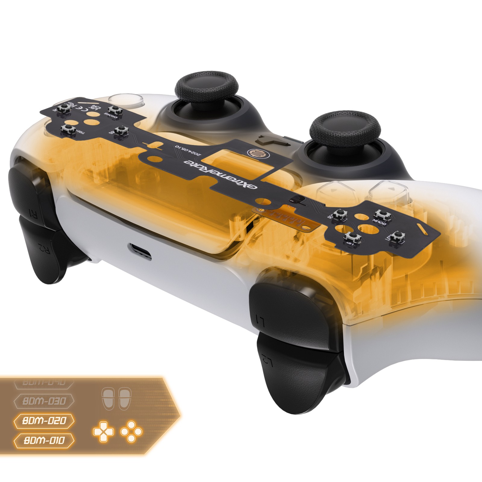 eXtremeRate Face Clicky Kit V3 Face Buttons for PS5 Controller BDM-010 BDM-020
