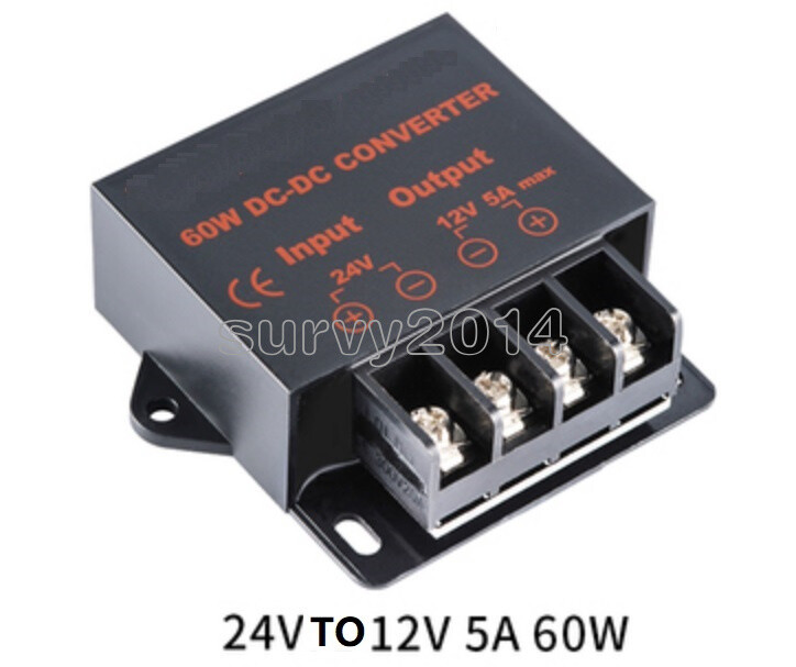 24V DC to 12V DC 5A Converter Step Down Regulator Module 60W Voltage Converter