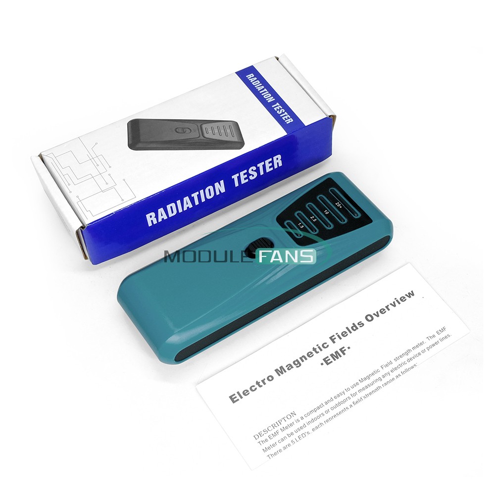 Portable EMF Meter Electromagnetic Field Radiation Detector Geiger Counter