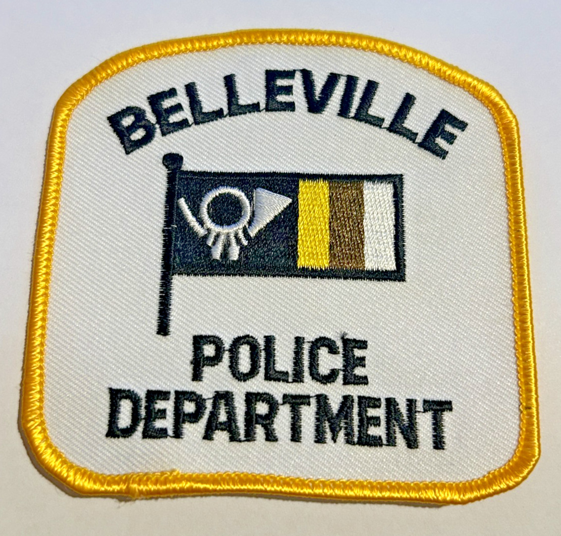 Belleville Illinois Police Patch Unused