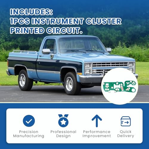 Instrument Cluster Printed Circuit Board Compatible with 1981 1982 1983 1984