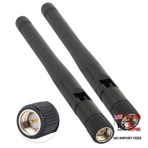 433 MHz Foldable SMA Male Antenna 3 dBi 11 cm. Gold‑Plated Brass, style1