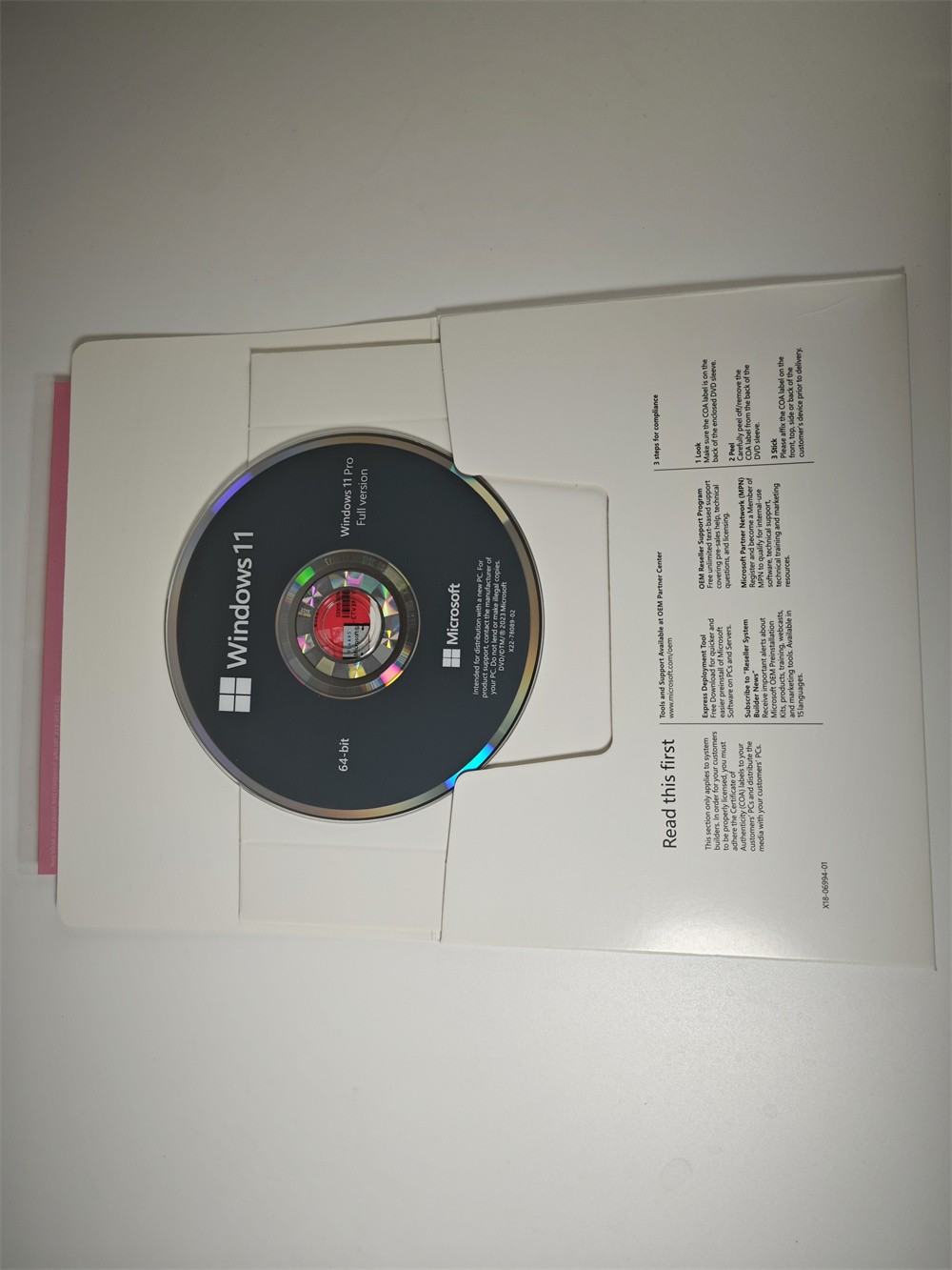 New Microsoft Windows 11 Pro Professional 64 Bit Operating System AND KEY