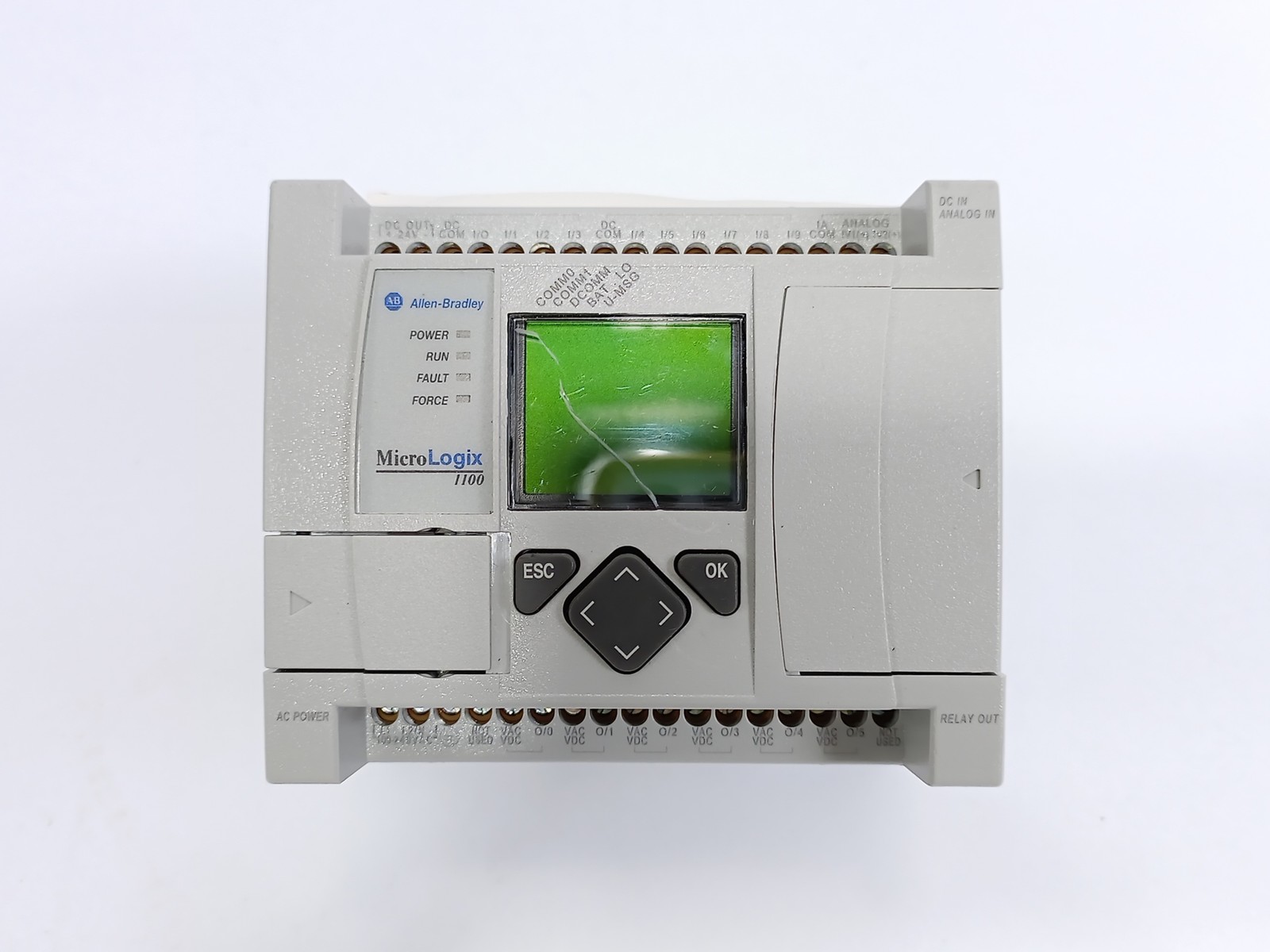 AB 1763-L16BWA Ser. B MicroLogix 1100 16 Point Controller
