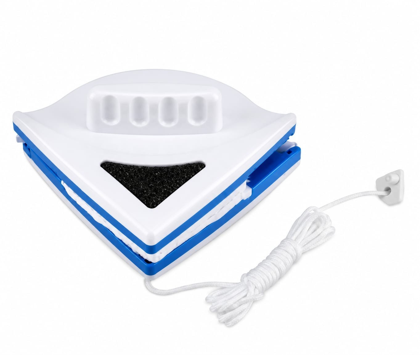 Double-Sided Magnetic Window Glass Cleaner Triangle Glass Wiper for Home Windows
