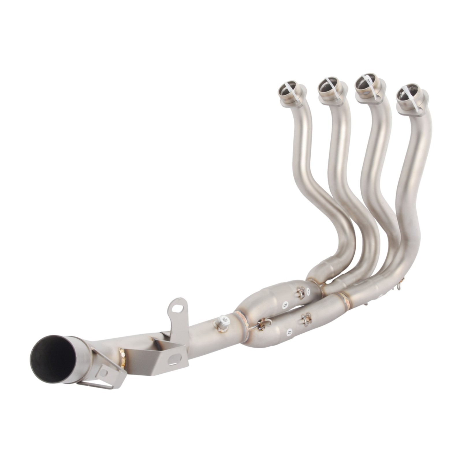 For Suzuki GSXR600 GSXR750 2011-2026 Slip On Exhaust System Header Link Pipe