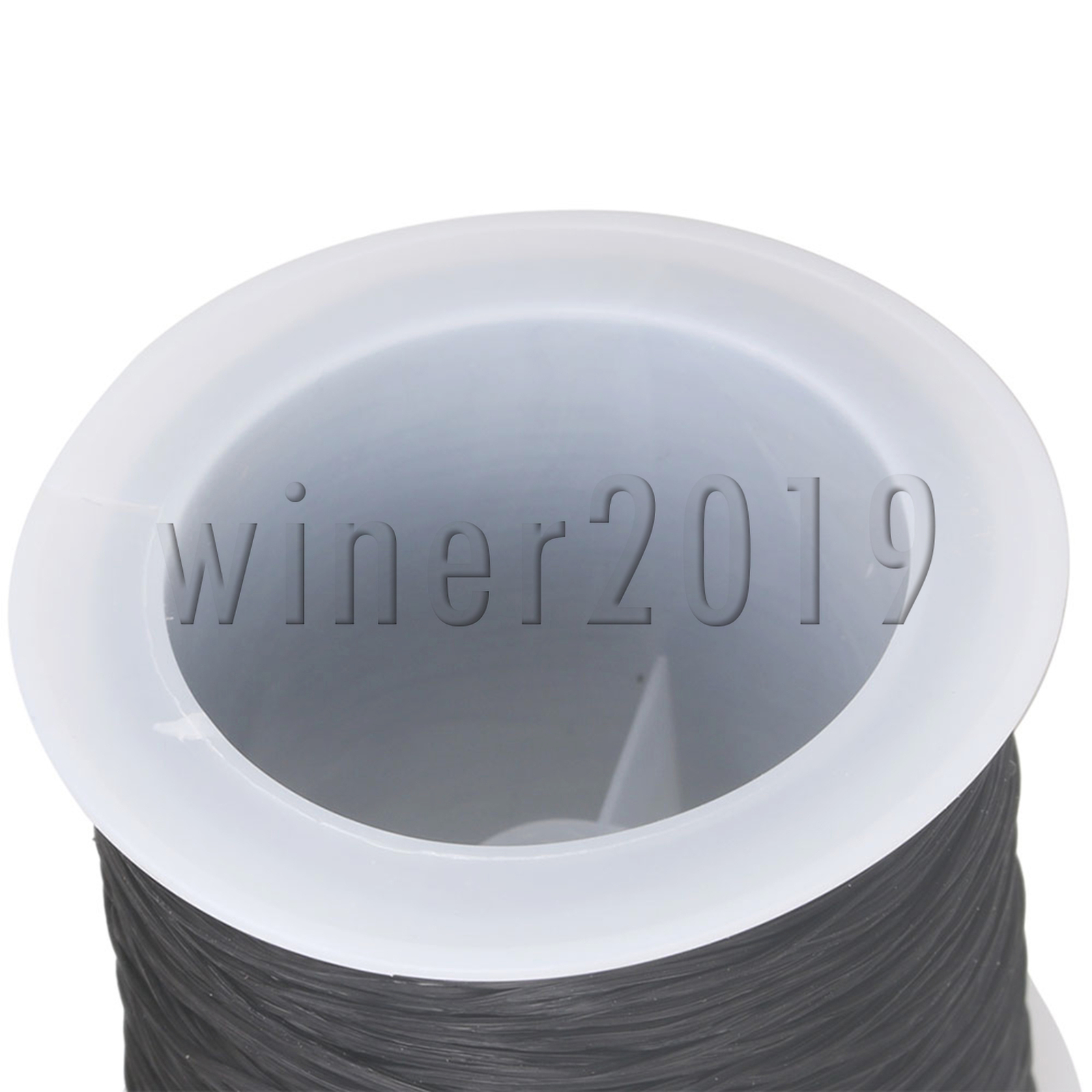 Black Beading Thread Jewelry Bracelet Making Weaving Stretchy Cord 60m Pack of 3