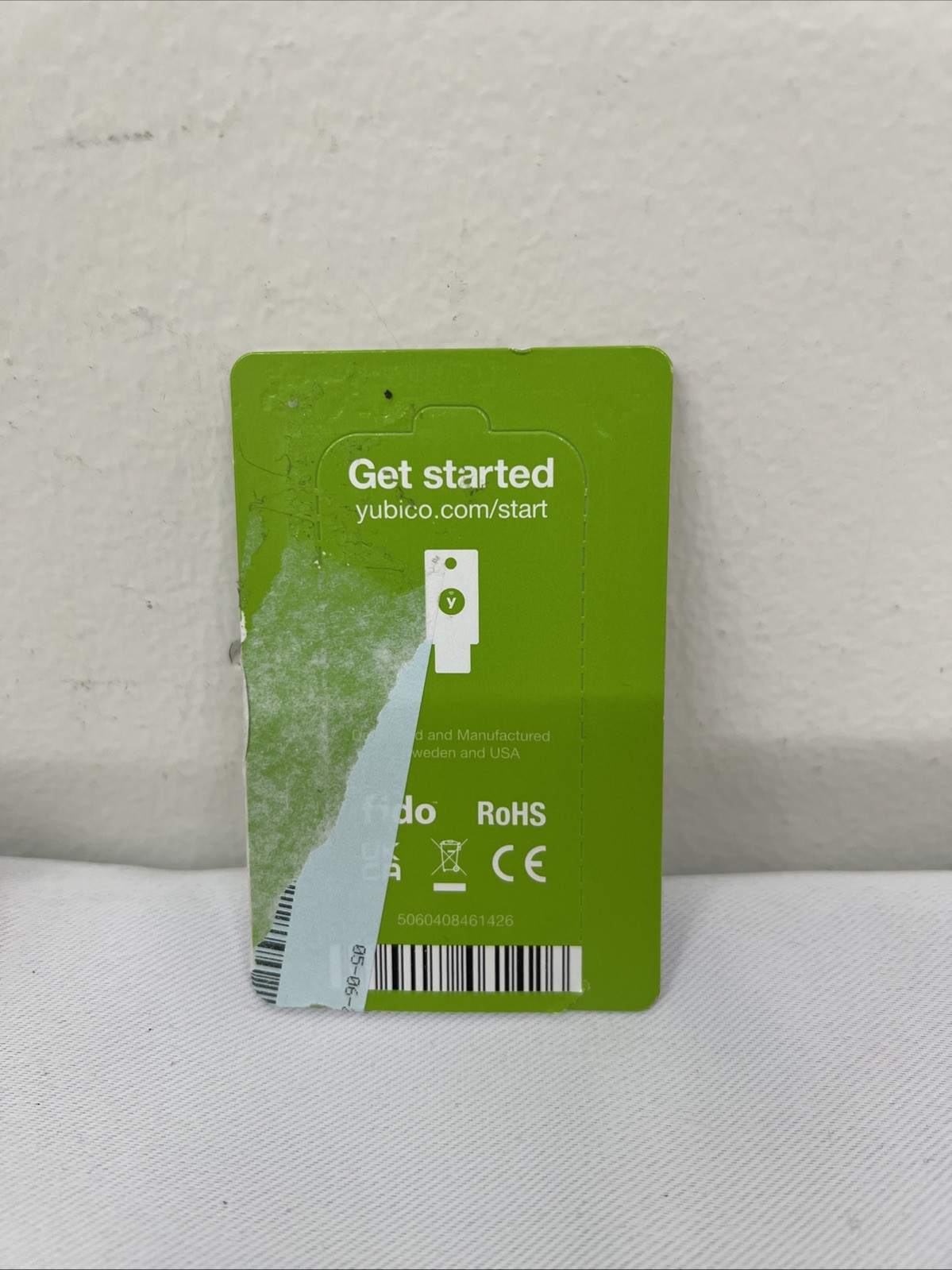 Yubico ‎YubiKey 5 NFC Two Factor Authentication USB A and NFC Security Key