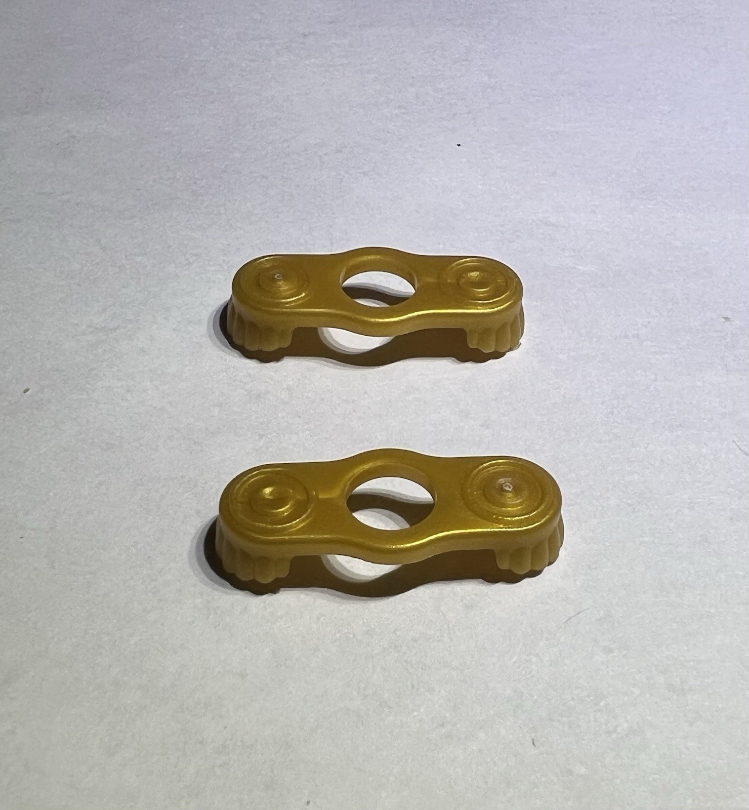 Lego Lot Of 2 Warm Gold Minifigure Epaulettes Epaulets Royal Minifig New Castle