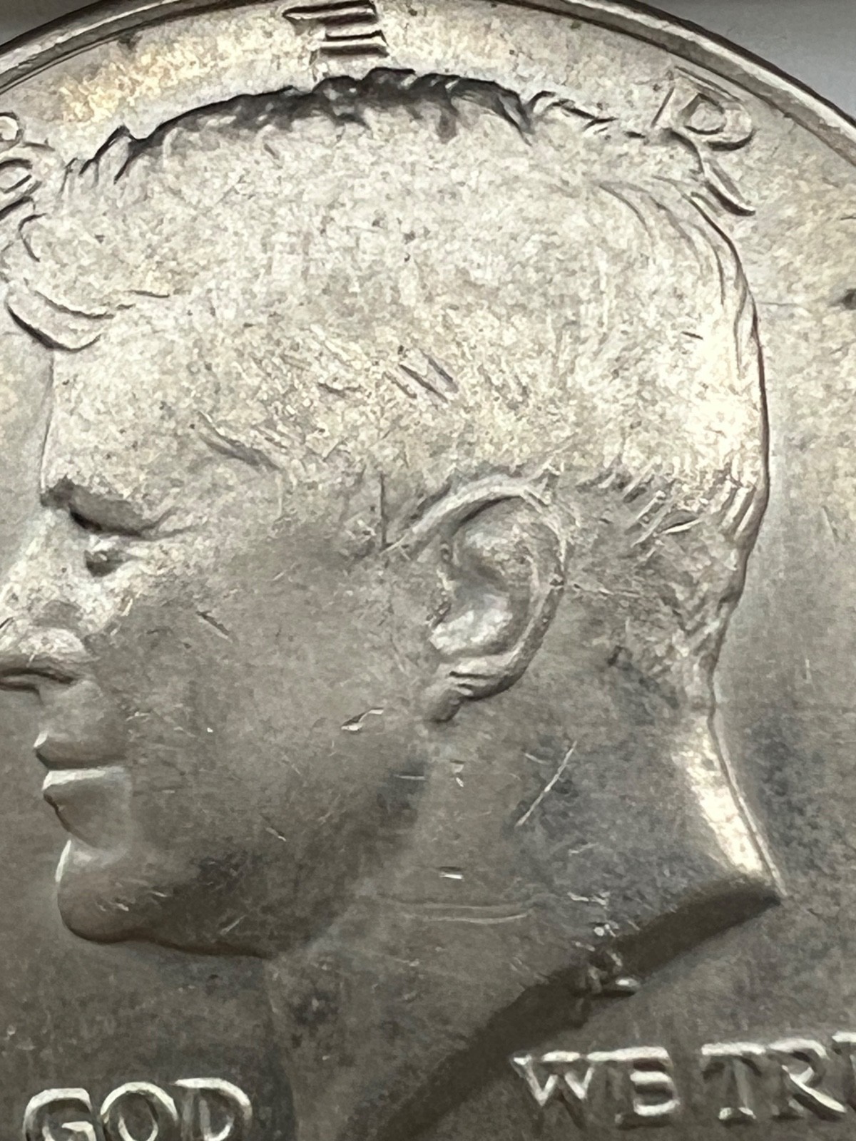 RARE 1972 Kennedy Half Dollar - No Mint Mark, Multi Errors