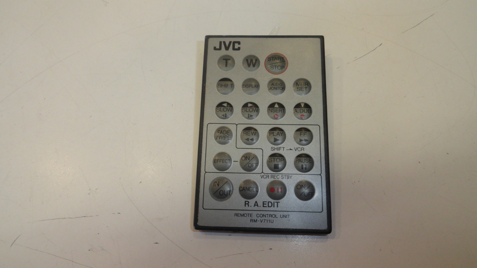 JVC REMOTE CONTROL UNIT RM-V711U