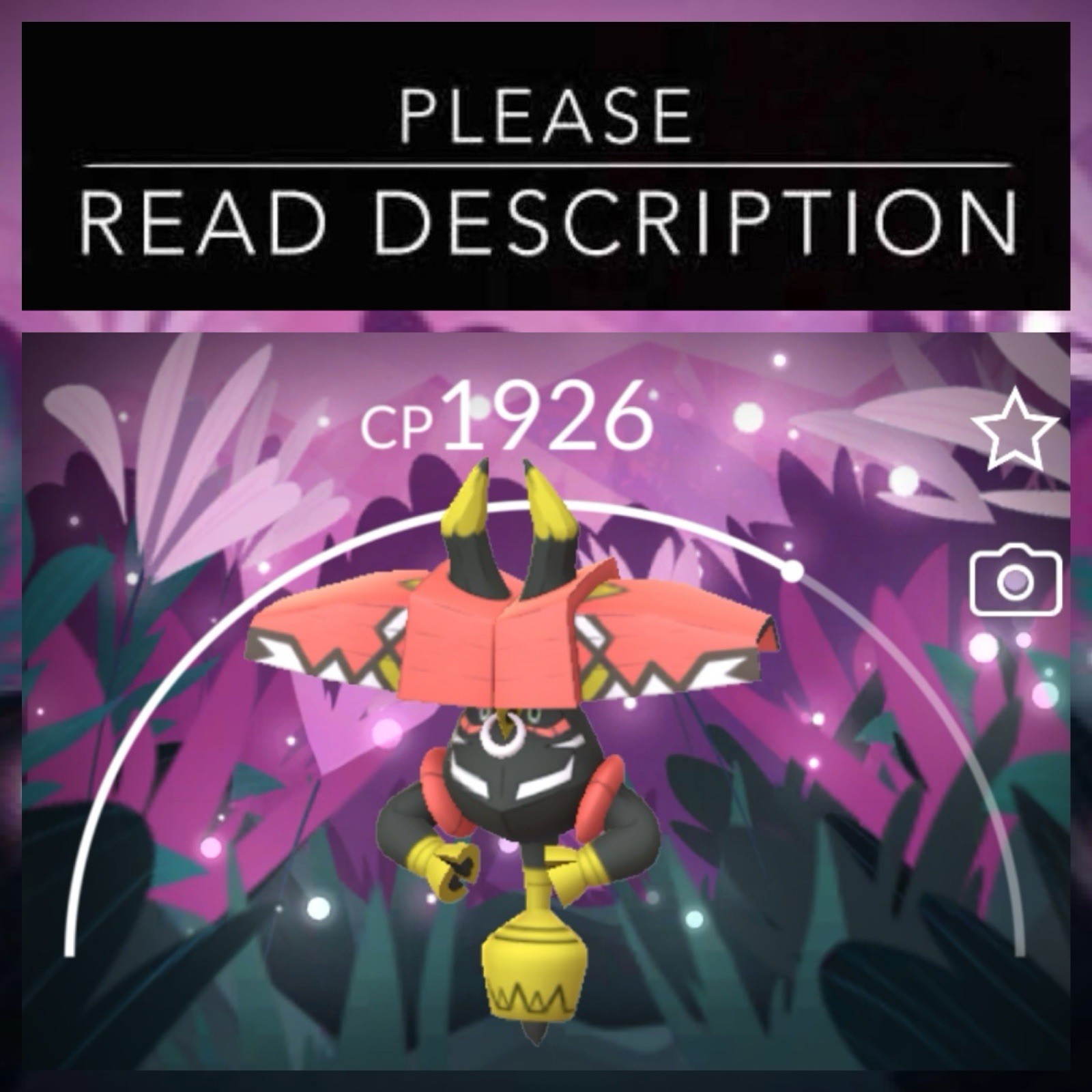 Tapu Bulu Into The Wild Area Special Background Non Shiny - Pokemon Go