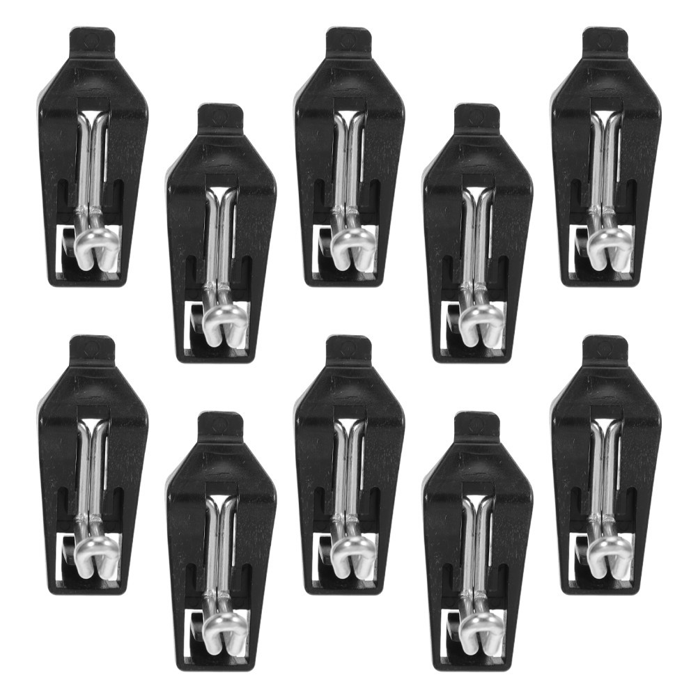 10 Pcs Metal Shelf Hanging Hook Industrial Strength Pegboard Hooks