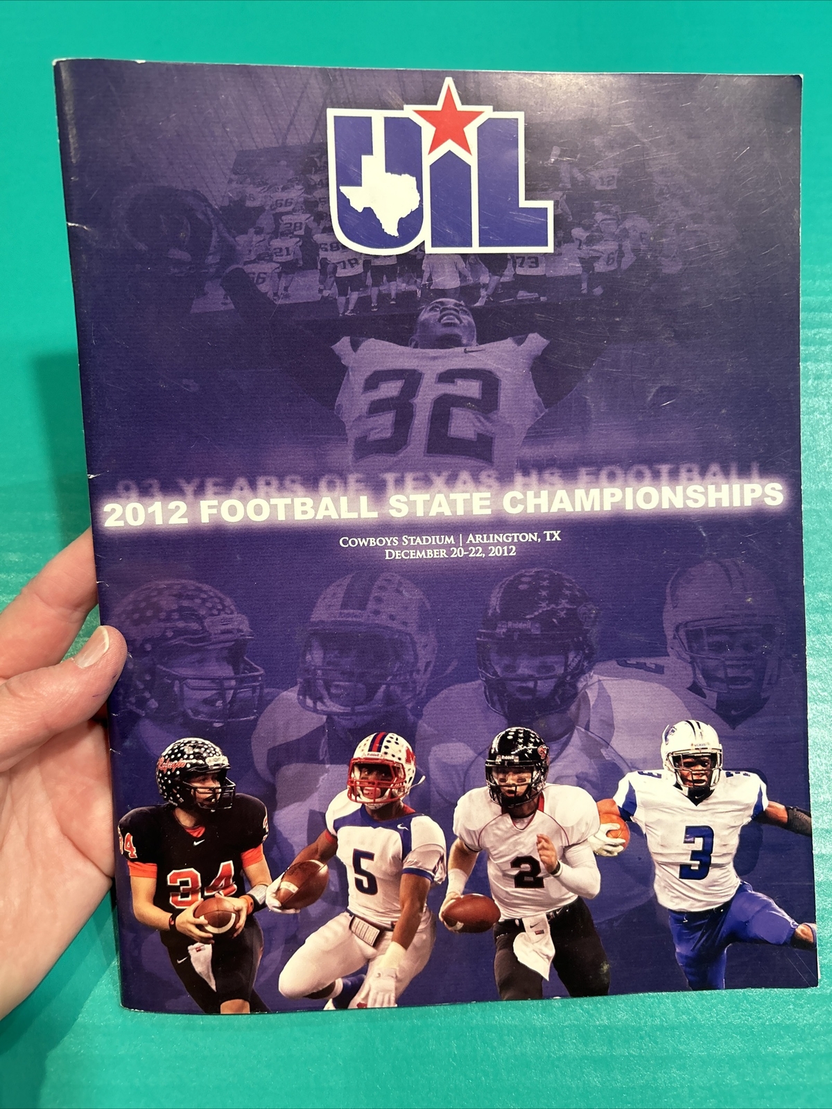 2012 TEXAS FOOTBALL STATE CHAMPIONSHIP GAMES PROGRAM
