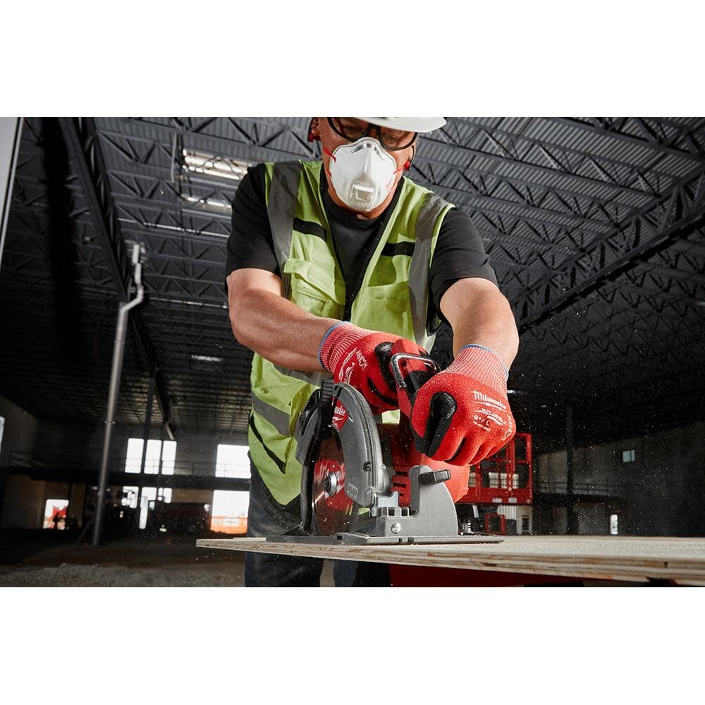 Milwaukee 12 Pair Cut Level 2 Nitrile Dipped Gloves - S