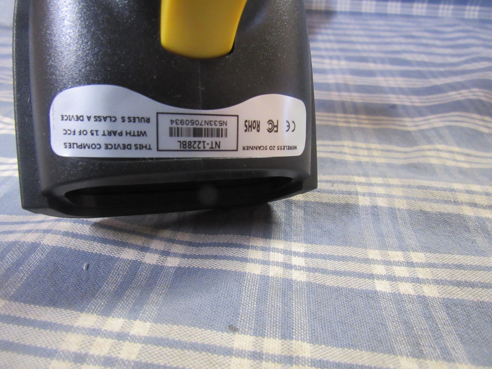 Netum NT-1228BL Bluetooth USB 2D Barcode Scanner (Open Box) FAST FREE SHIPPING.
