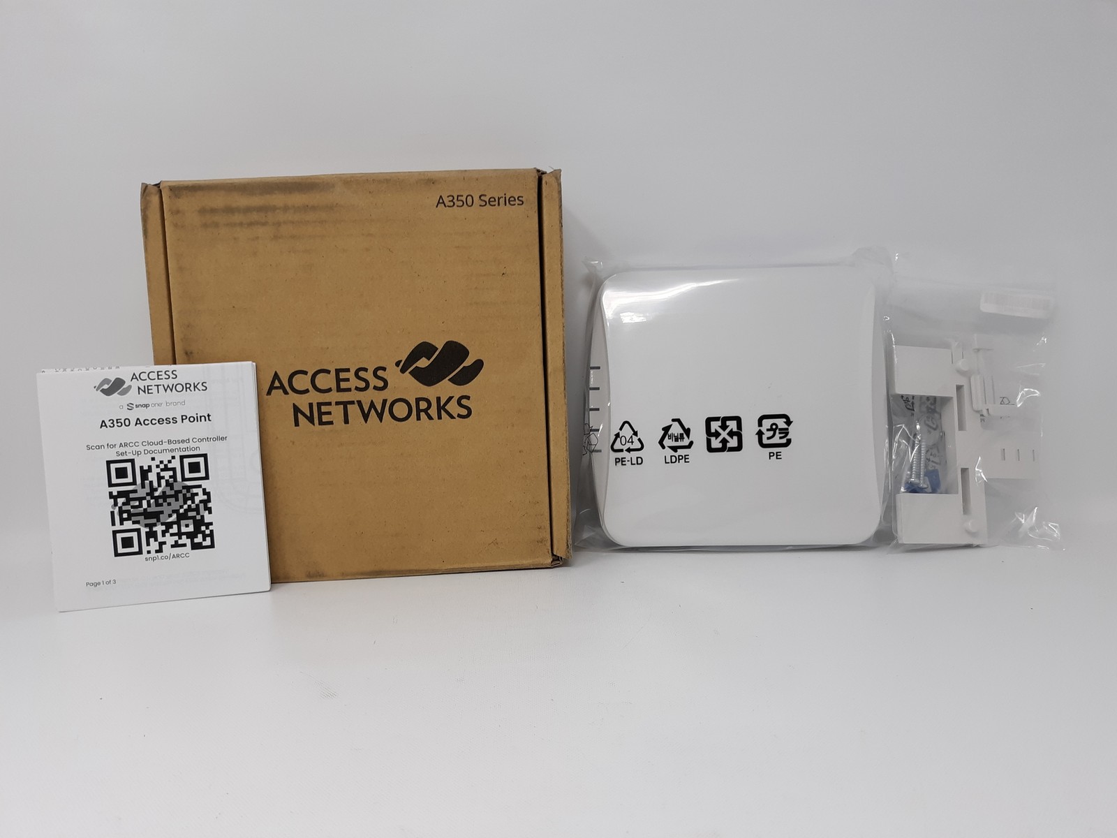 Access Networks A350 Series Access Point Wi-Fi 6 Dual-Band Cloud-Managed