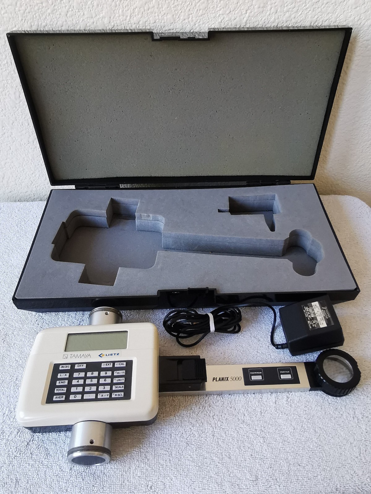 Tamaya Planix 5000 Digitizing Area-Line Meter Tested Working Watch Video Demo