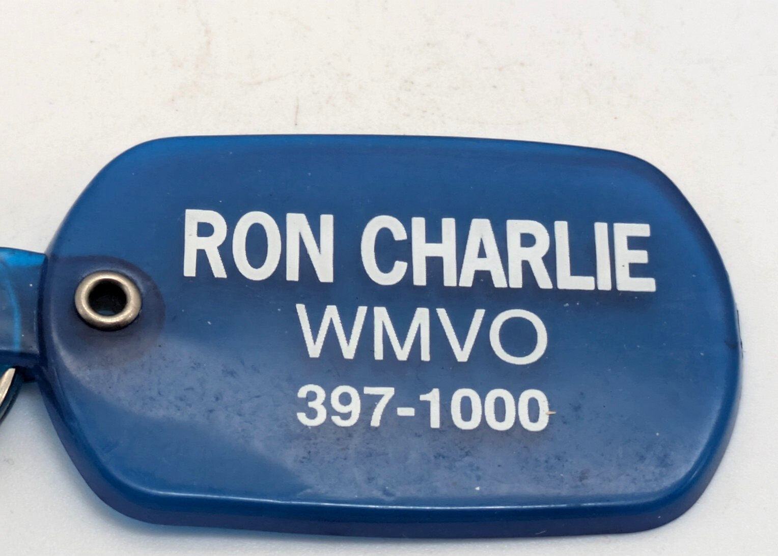 Ron Charlie WMVO Promo Keychain