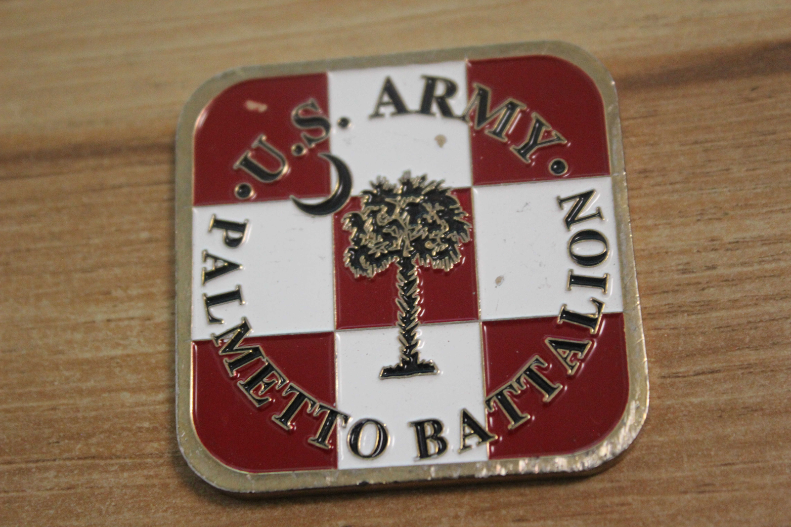 U.S. Army Palmetto Battalion Commemorative Token