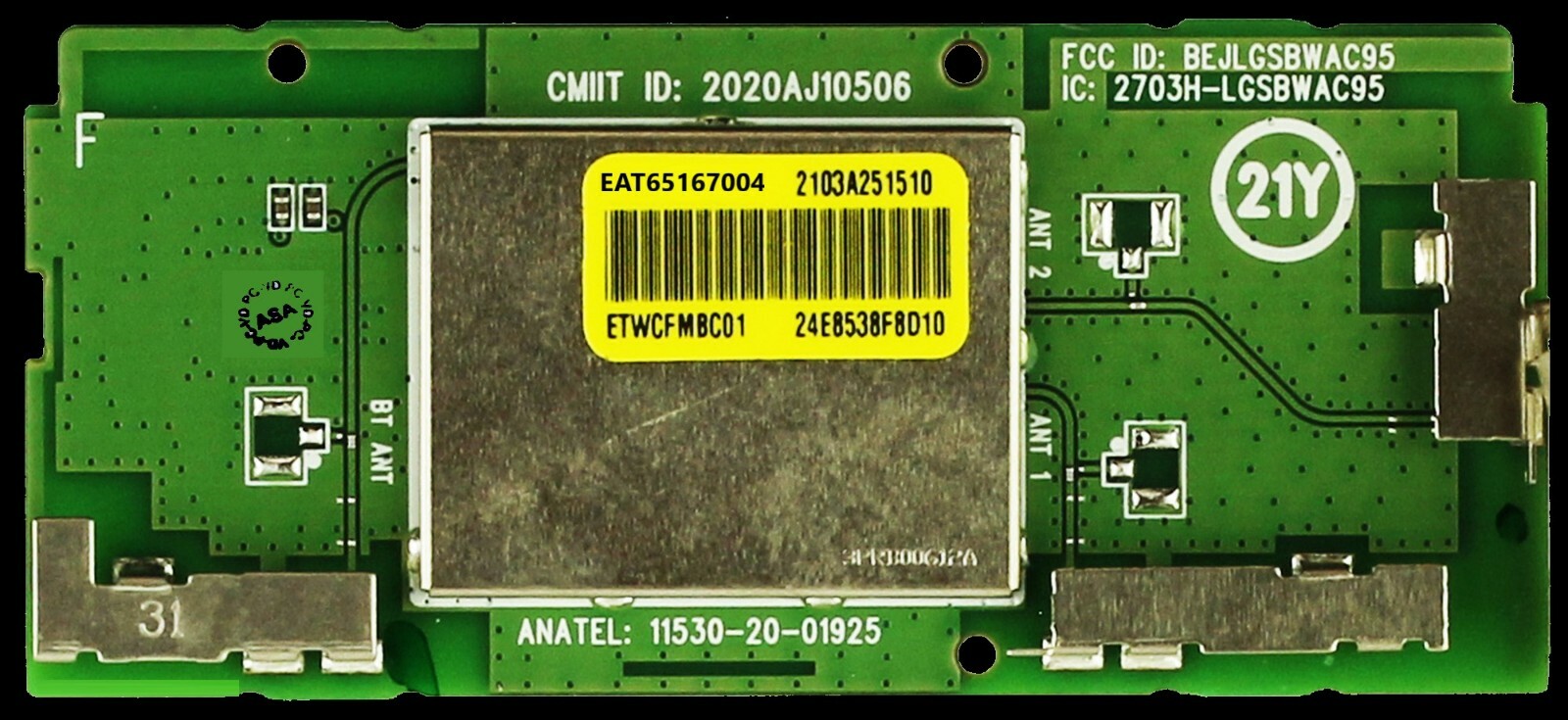 EAT65167004 LG WIFI MODULE  EAT65167004