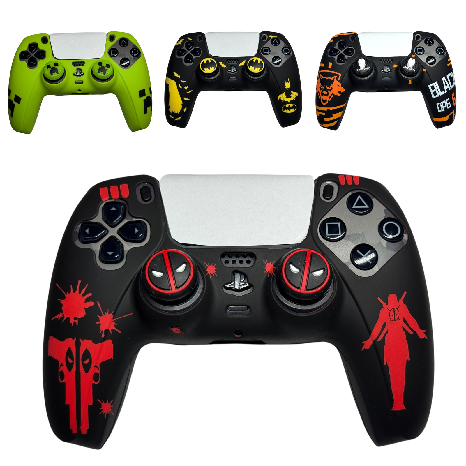 PS5 Silicone Controller Skin & Matching Joystick Grips Get a Grip on your Gaming
