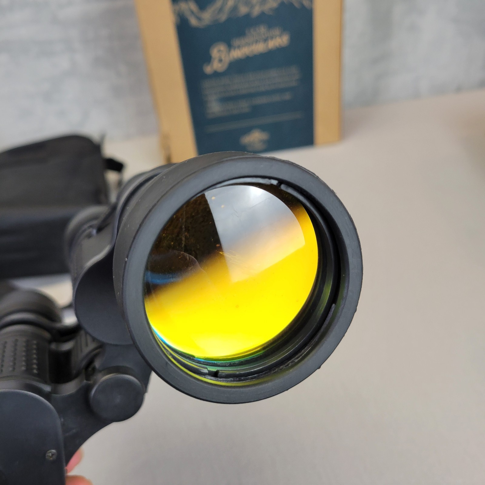 Adventure Is Out There 7 X 50 Magnification Binoculars Black With Carrying Case