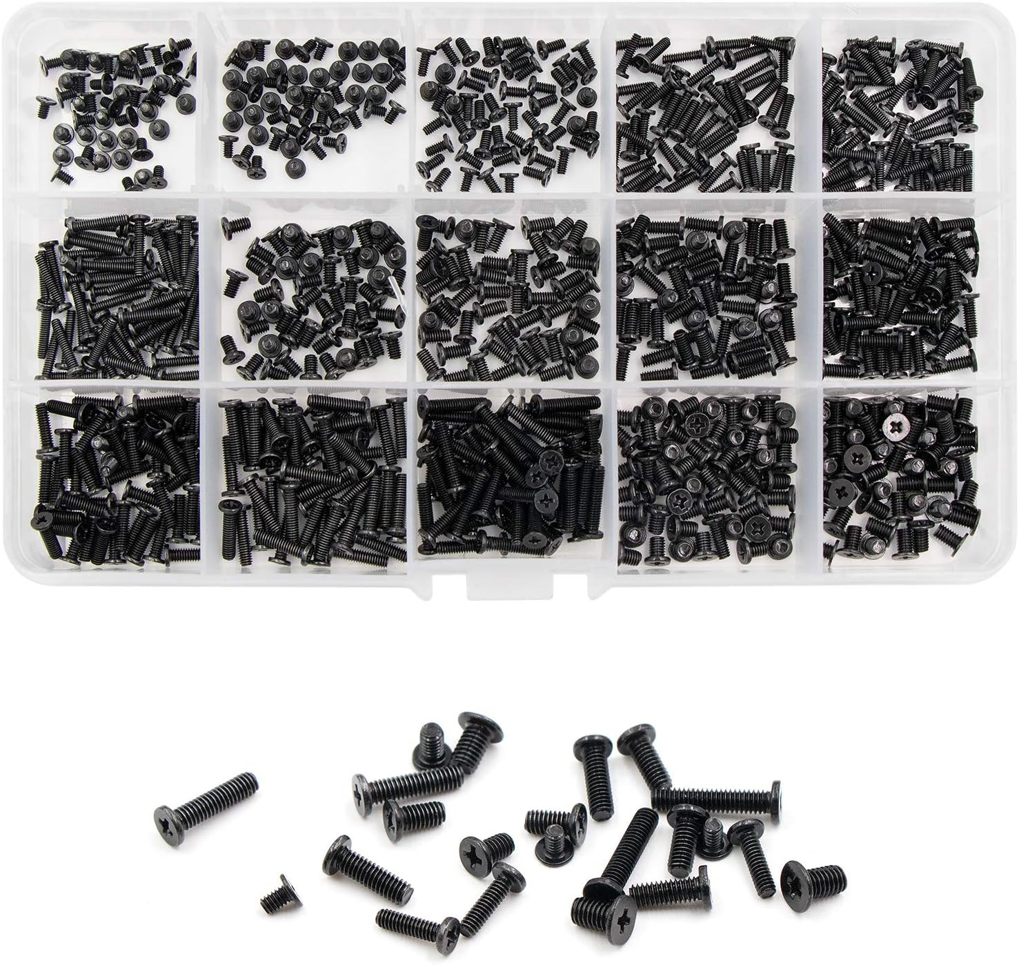 751PCS Laptop Notebook Computer Screws Kit Set with Screwdriver for IBM HP Dell