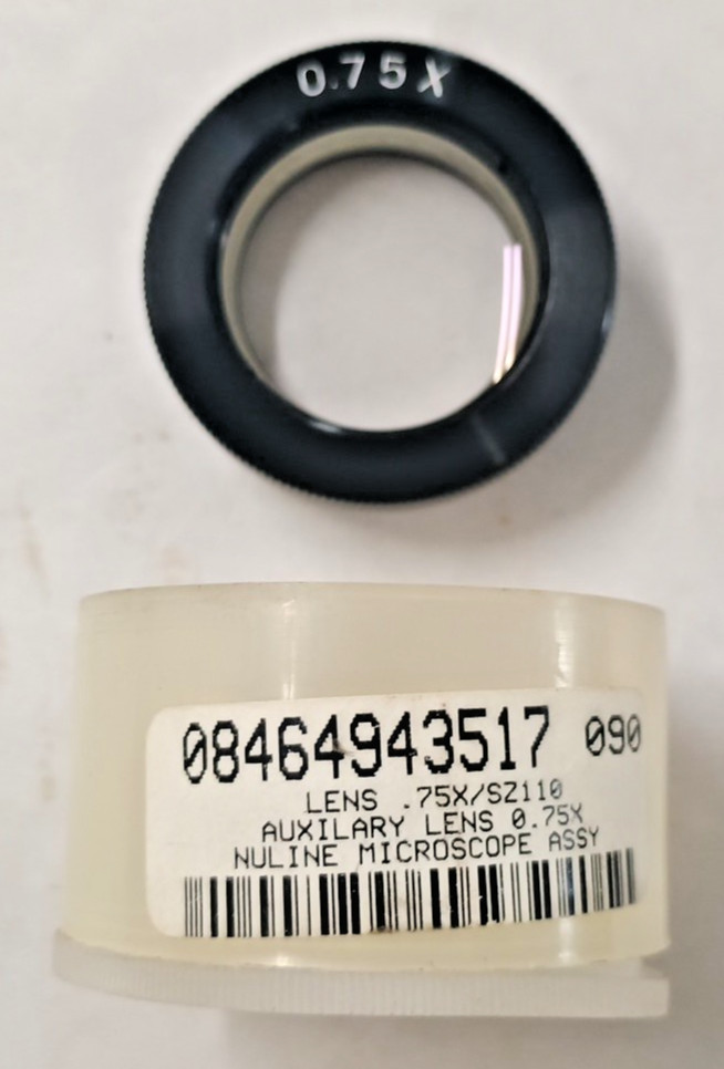 Nuline Microscope Auxiliary Lens 0.75/SZ110