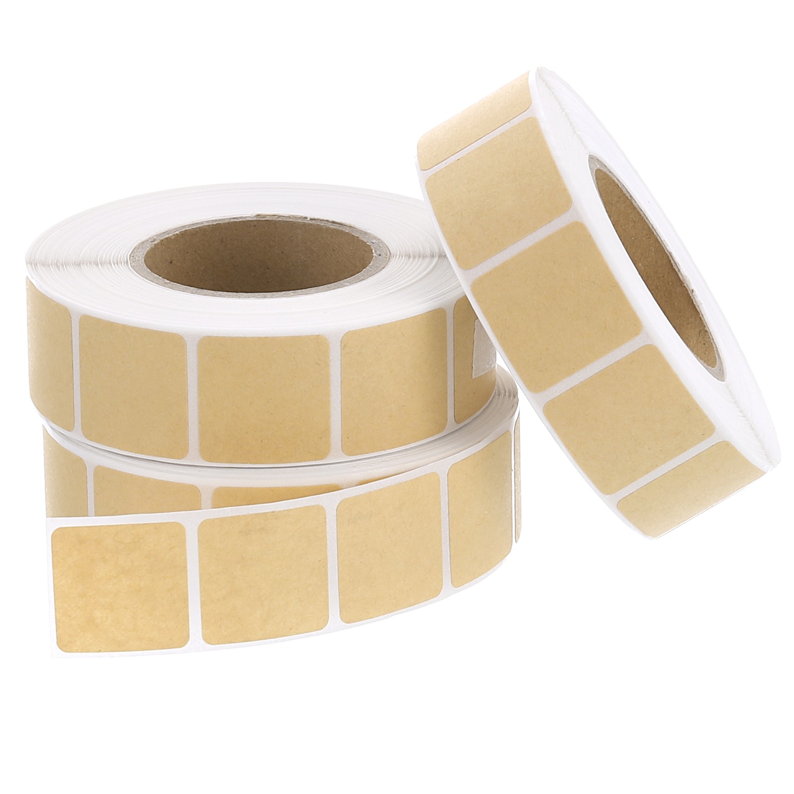 Target Pasters 3 Rolls 0.87" 3000 Pcs Self Adhesive Stickers Light Brown