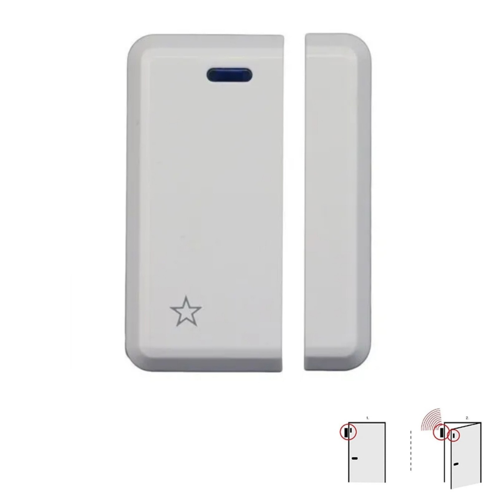 StarPoint Extra Add-On Window / Door Sensor - Model LD - White