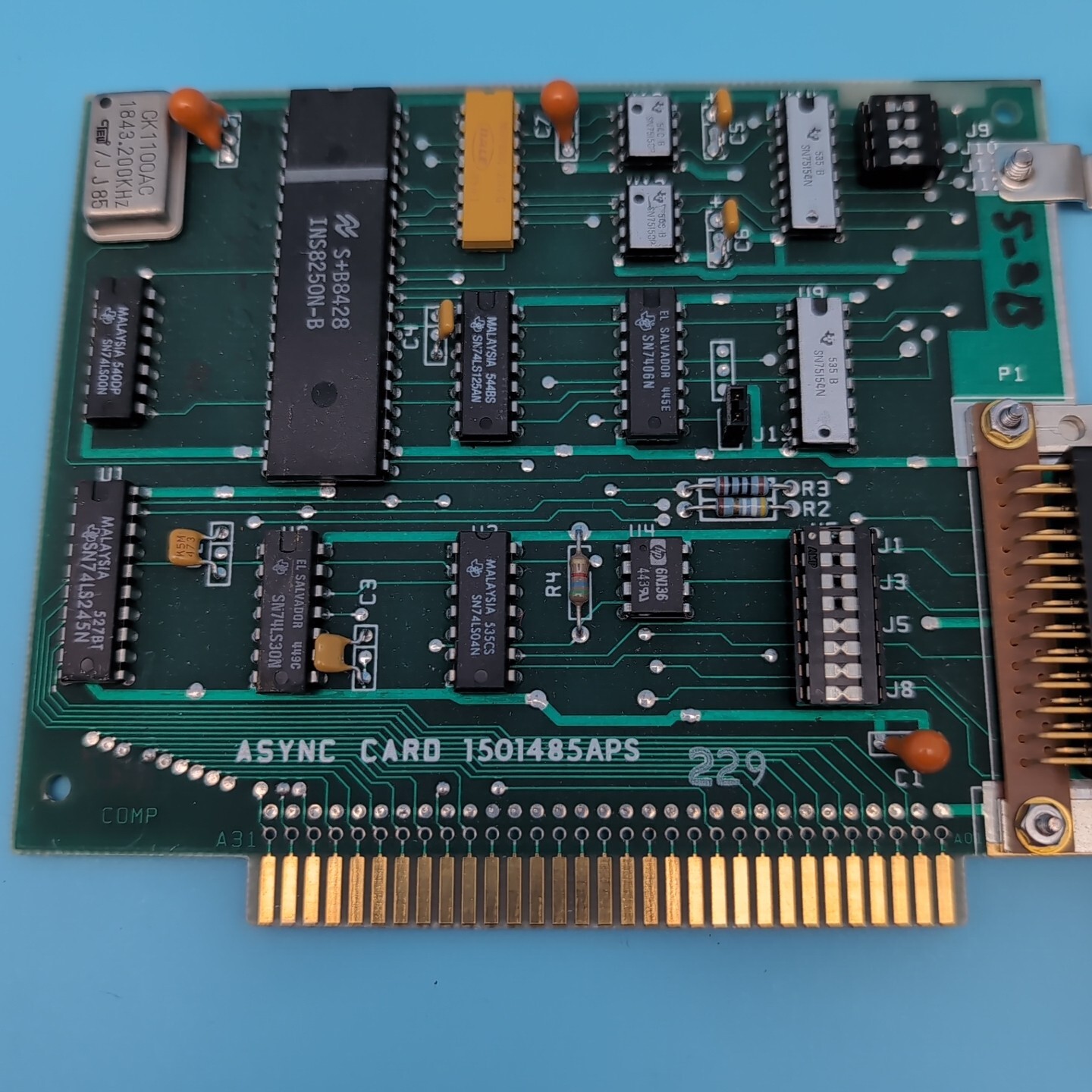 Vintage Retrocomputing ASYNC CARD 1501485APS Nice Shape C12