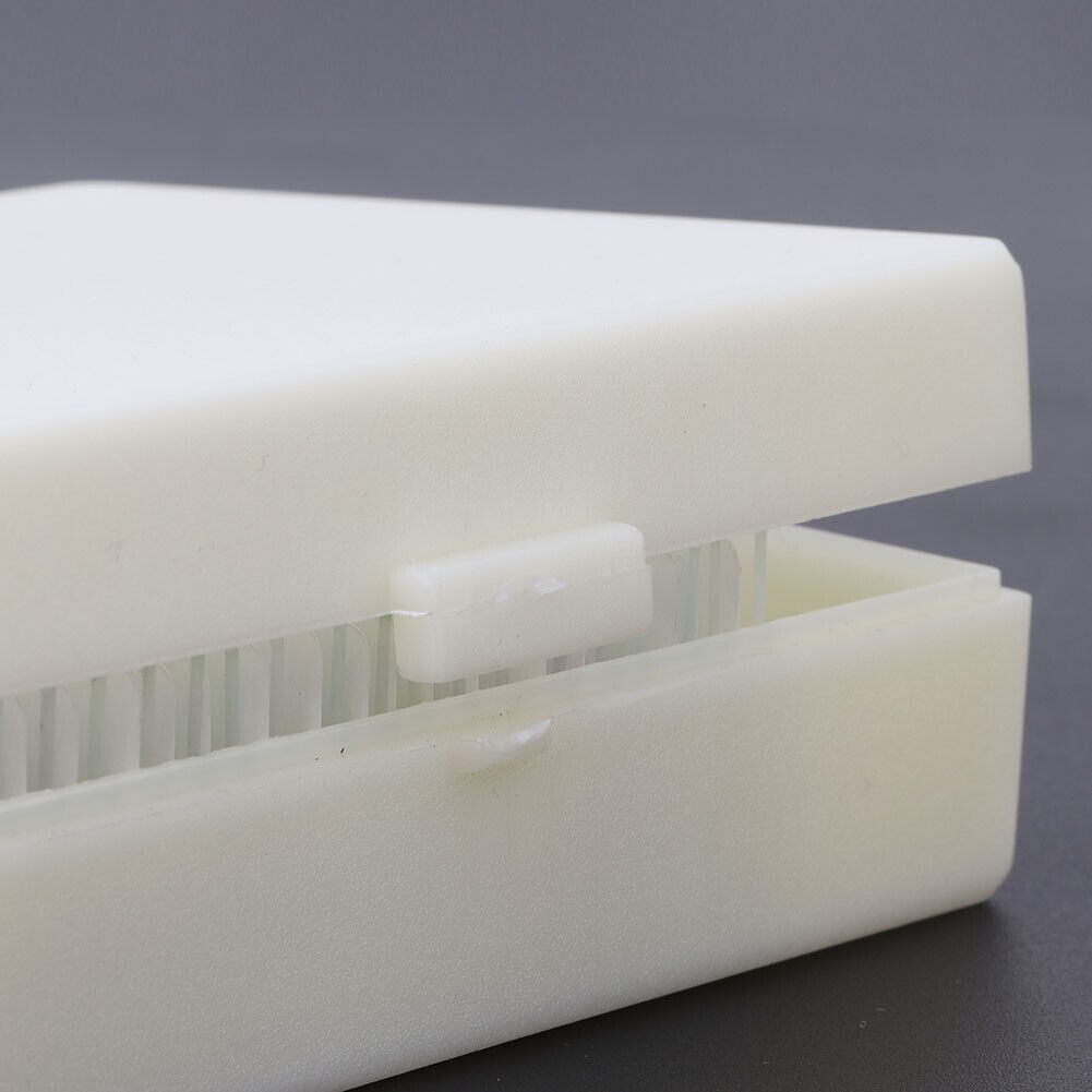 20pcs Microbiological Bacterial Specimens Biology Microscope Slices Lab Specimen