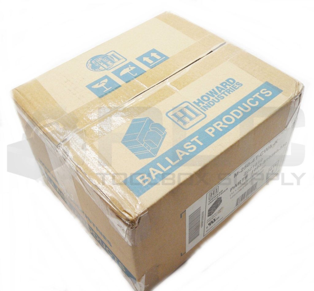 NEW SEALED HOWARD INDUSTRIES M-250-4T-CWA-K BALLAST KIT 1093-910390-350