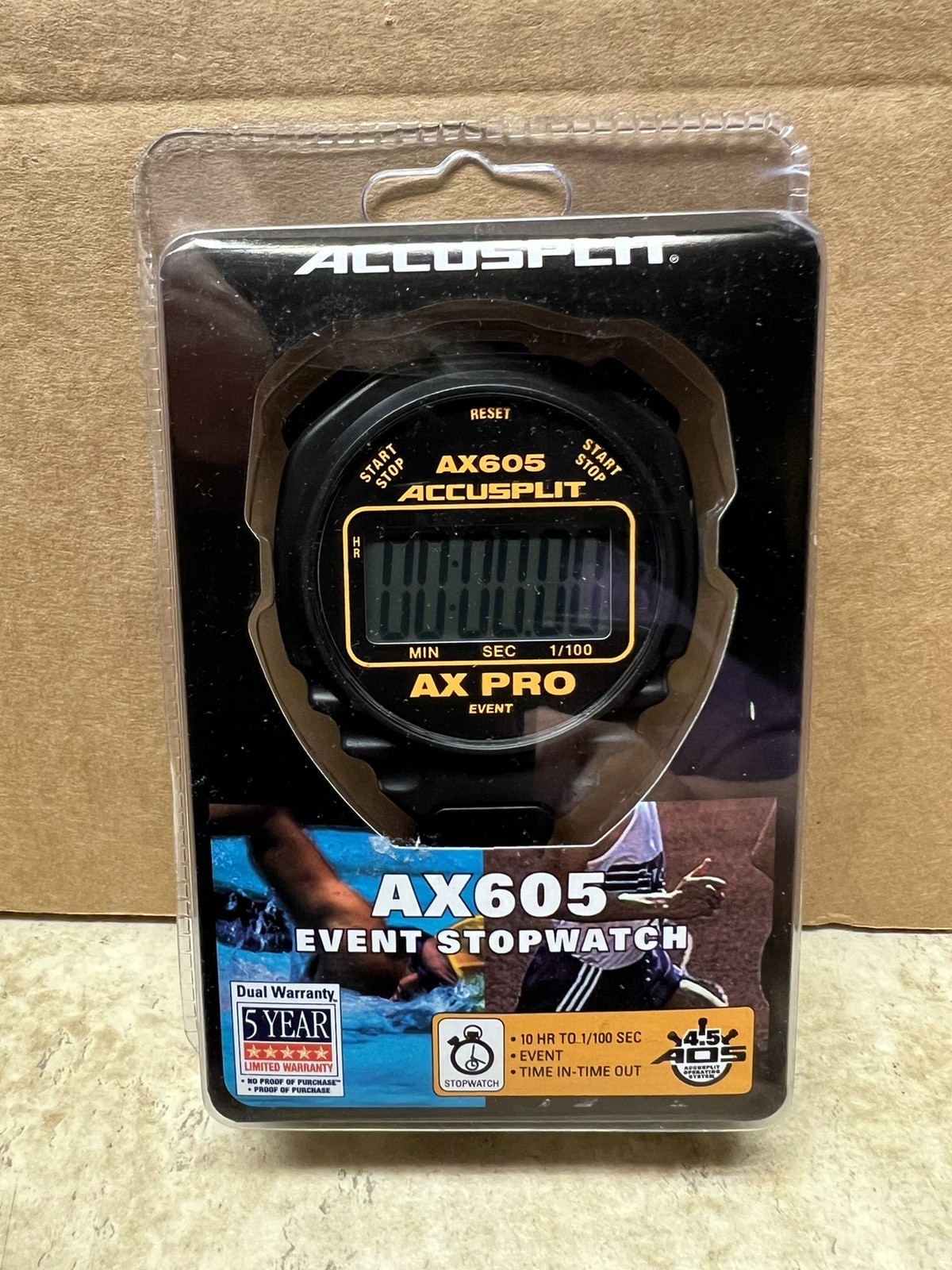 AX605 PRO EVENT Stopwatch New Factory Sealed