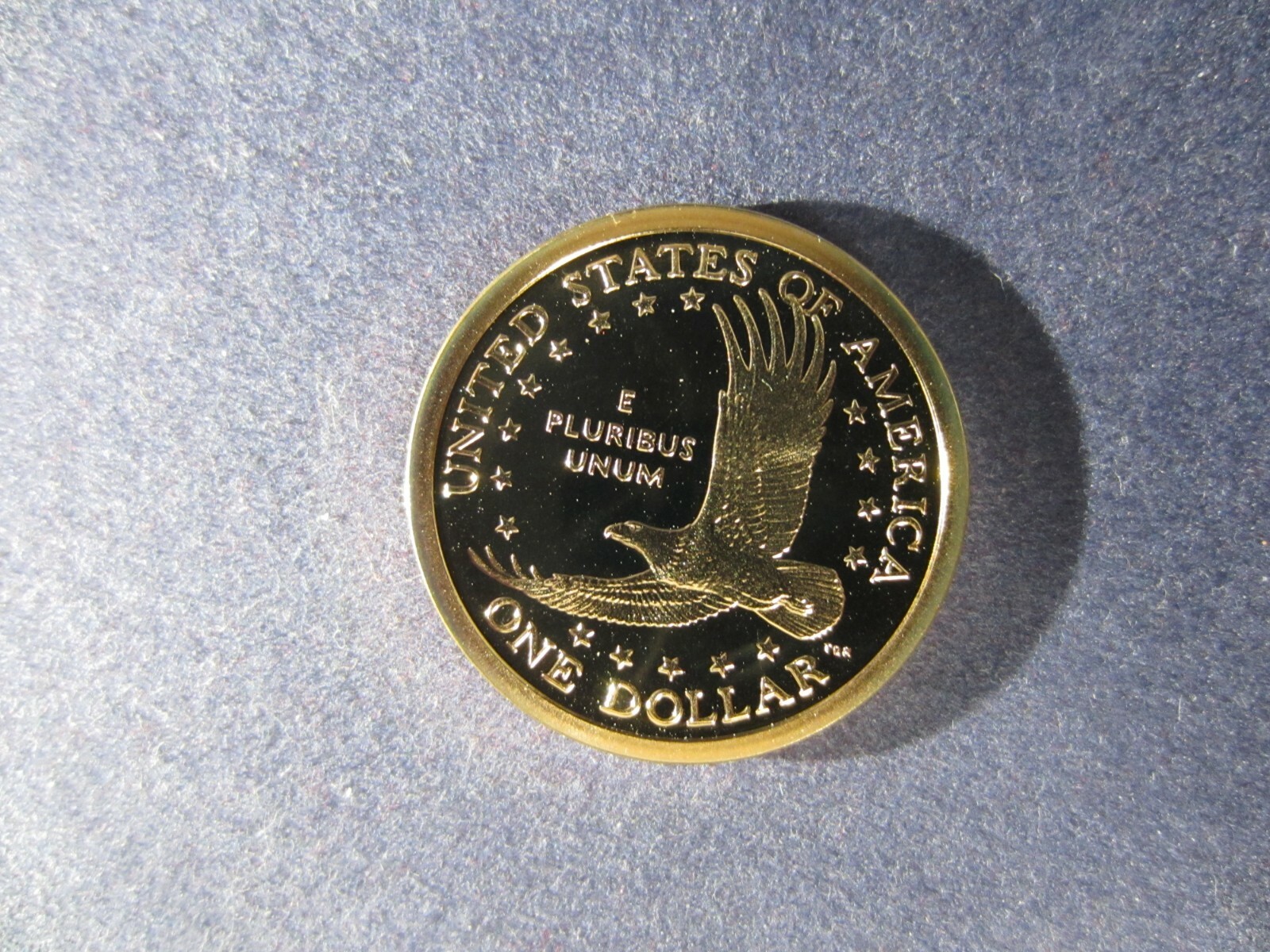 2002-S Native American Clad Sacagawea Dollar Deep Cameo MIRROR PROOF Upper Grade