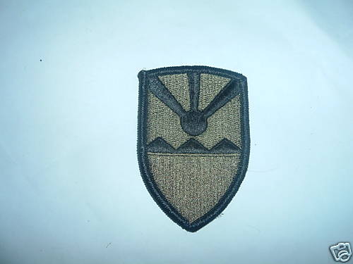 Military Patch US ARMY VIRGIN ISLANDS NATIONAL GUARD SEW ON BDU