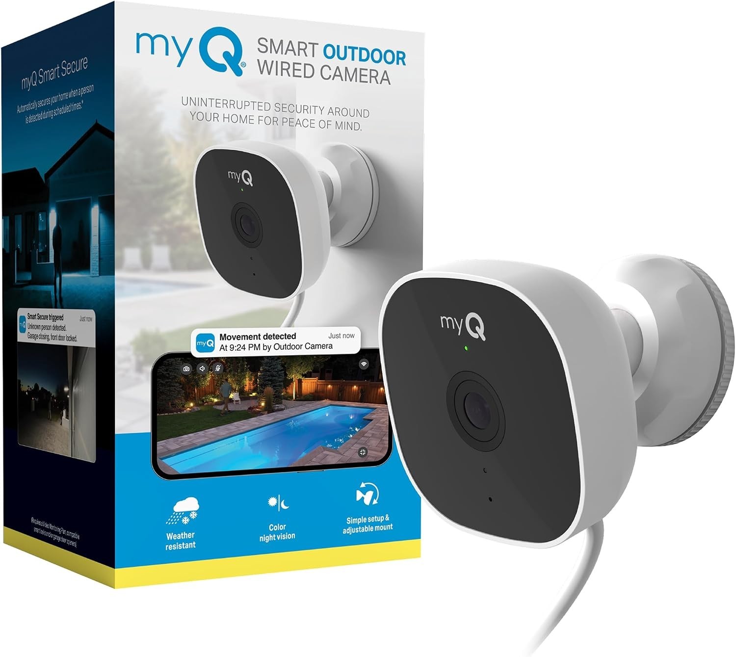 Chamberlain myQ Smart Outdoor Wired Camera