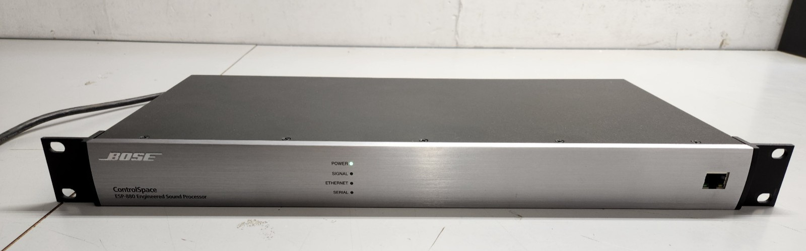 BOSE CONTROLSPACE ESP-880 Engineered Sound Processor w/ Dante Card Great Cond