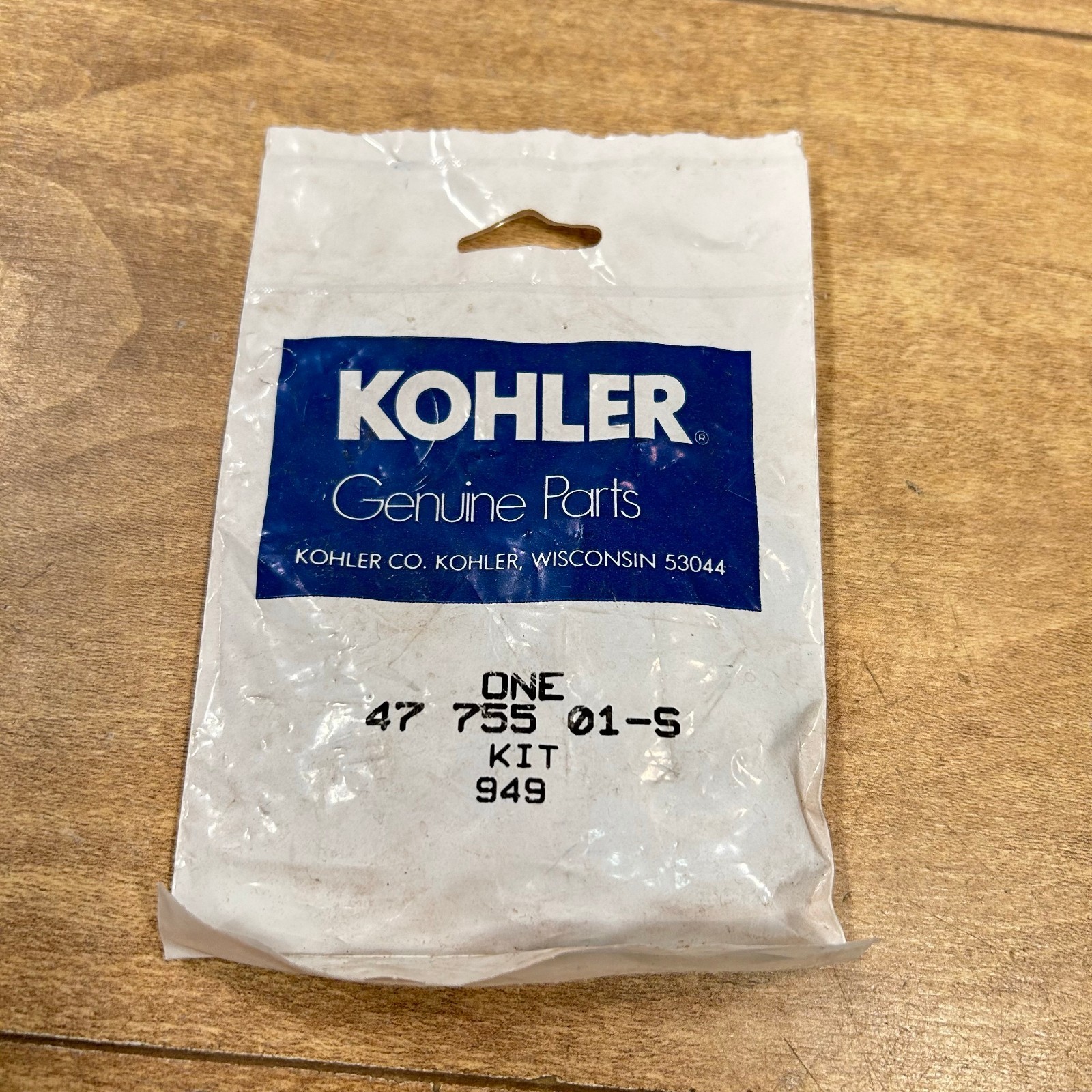 New KOHLER OEM NOS BALANCE GEAR SPACER SHIM KIT / 47 755 01-S