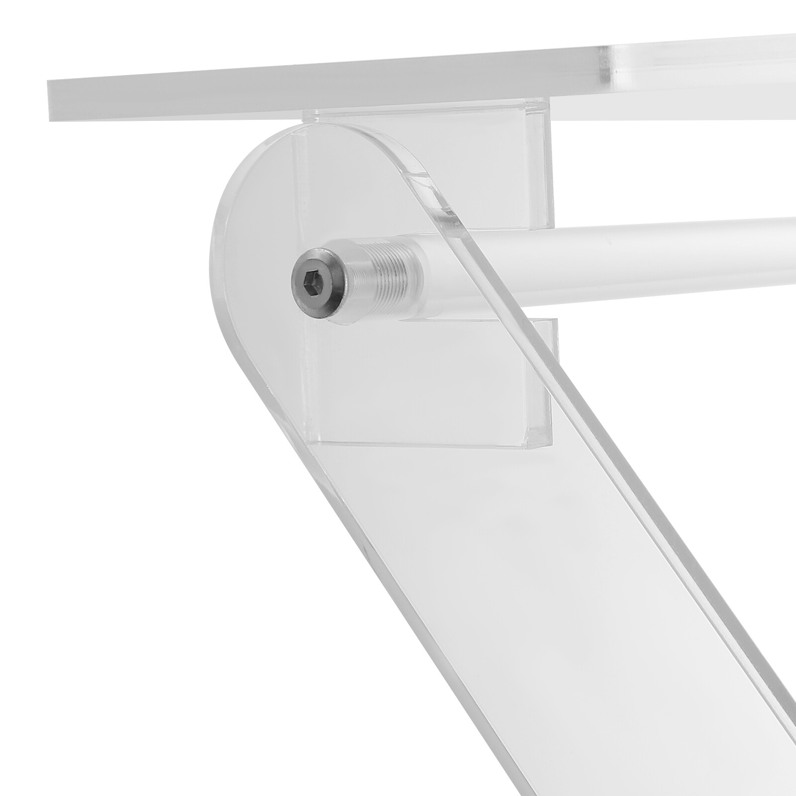 Foldable Acrylic Computer Stand Folding Coffee Table For Living Room Bed Room