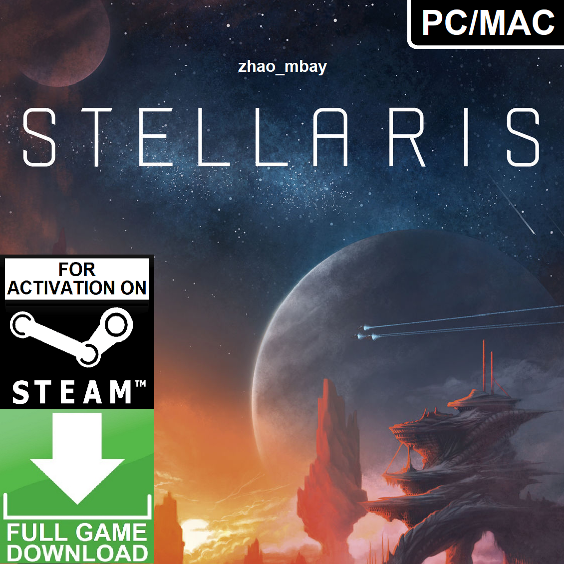 STELLARIS PC Steam Key GLOBAL FAST DELIVERY! Sci-Fi Space Exploration Strategy